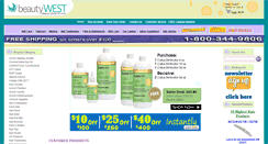 Desktop Screenshot of beautywests.com