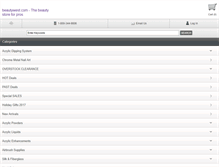 Tablet Screenshot of beautywests.com